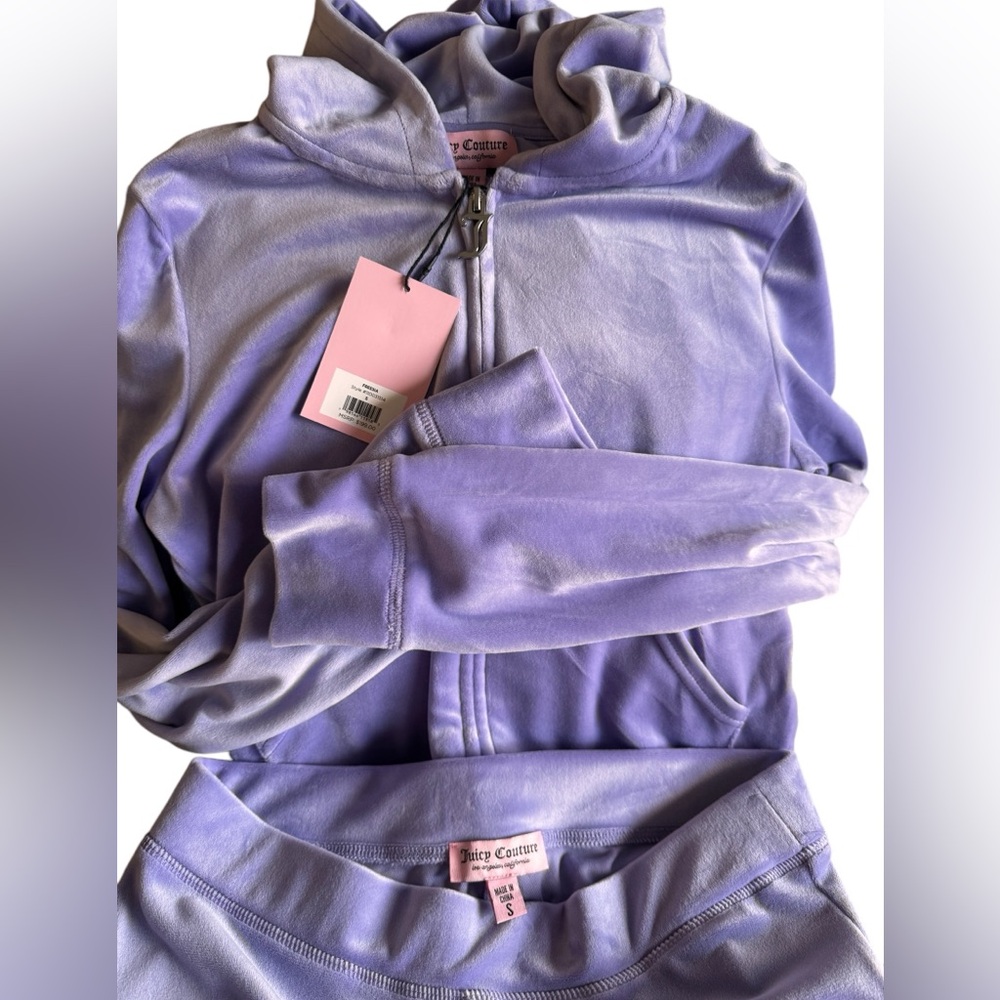 Juicy Couture Velour Y2K Purple Tracksuit
